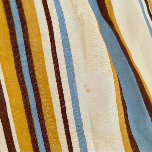 Faithfull the Brand Matilda Stripe Maxi Dress High Low Hem Size 2 - Picture 15 of 15